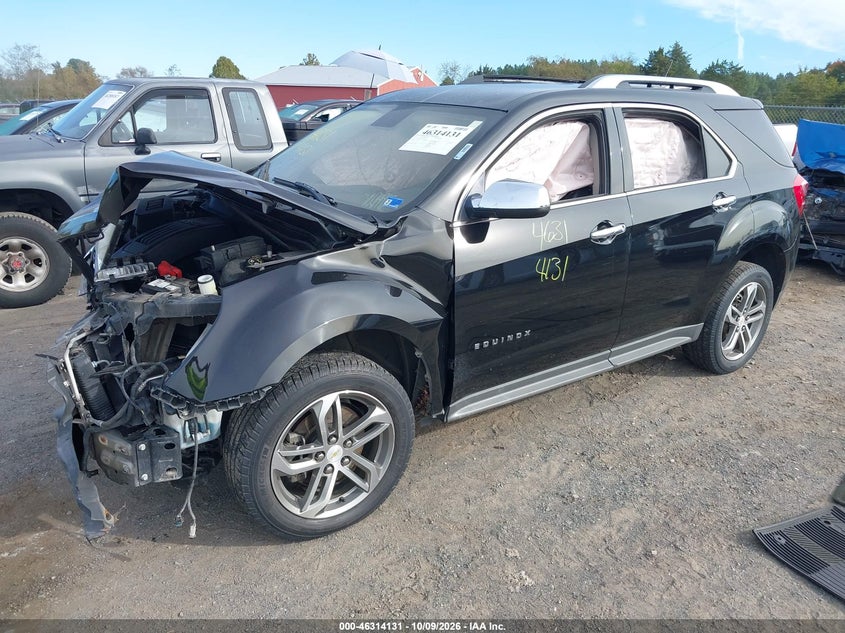 Vin: 2gnaldekxh6285748, lot: 46814354, chevrolet equinox premier 20172