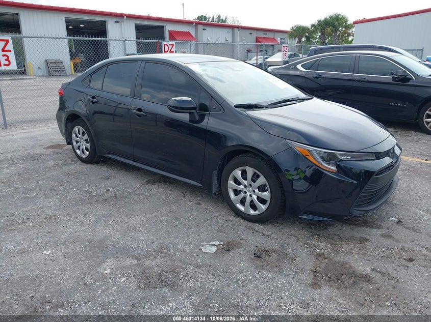 Vin: 5yfb4mde6sp308101, lot: 46814357, toyota corolla le 20251