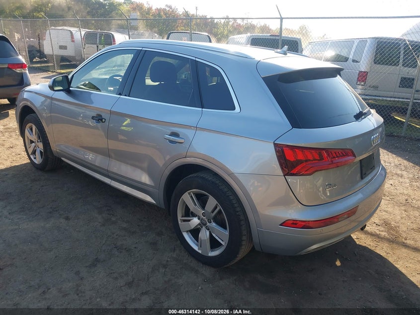 Vin: wa1bnafy2j2001308, lot: 46814365, audi q5 2.0t premium/2.0t tech premium 20183