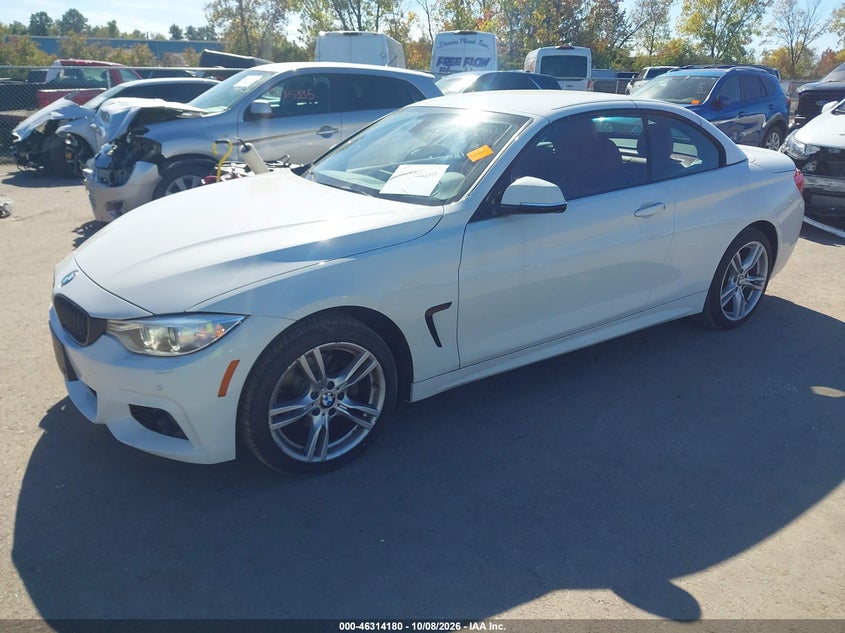 Vin: wba3t1c57gp823184, lot: 46814403, bmw 428i xdrive 20162