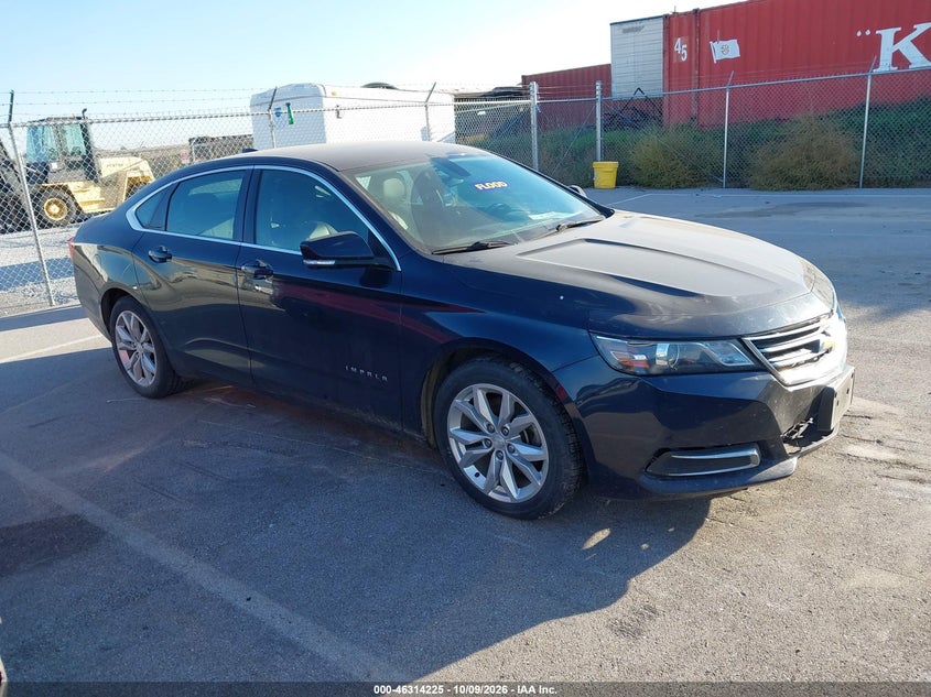 Vin: 2g1105s38h9161246, lot: 46814448, chevrolet impala 1lt 20171
