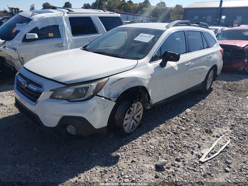 Vin: 4s4bsacc2j3251676, lot: 46814513, subaru outback 2.5i premium 20182