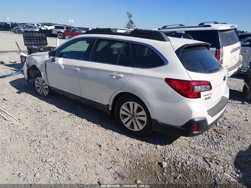 Vin: 4s4bsacc2j3251676, lot: 46814513, subaru outback 2.5i premium 20183
