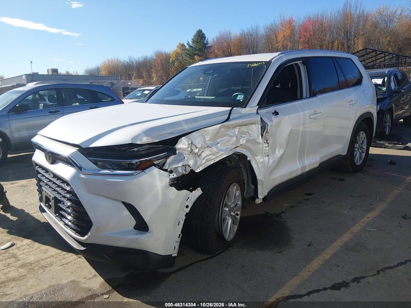 Vin: 5tdaaab55rs069955, lot: 46814527, toyota grand highlander xle 20242