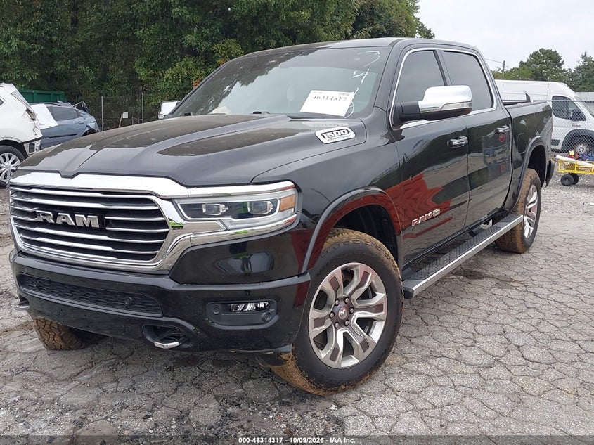 Vin: 1c6srfkt9mn819419, lot: 46814540, ram 1500 limited longhorn  4x4 5'7 box 20212