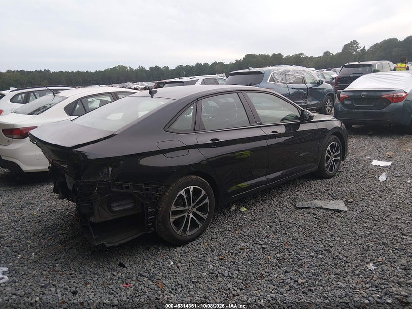 Vin: 3vwbx7bu3sm083515, lot: 46814574, volkswagen jetta 1.5t sport 20254