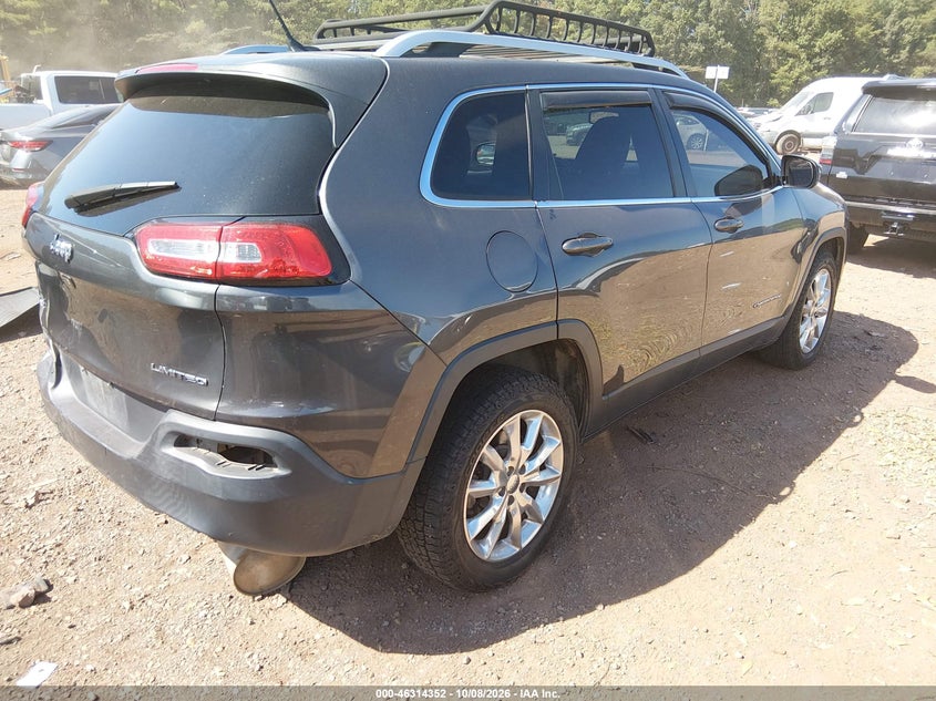 Vin: 1c4pjmdb3fw513523, lot: 46814575, jeep cherokee limited 20154