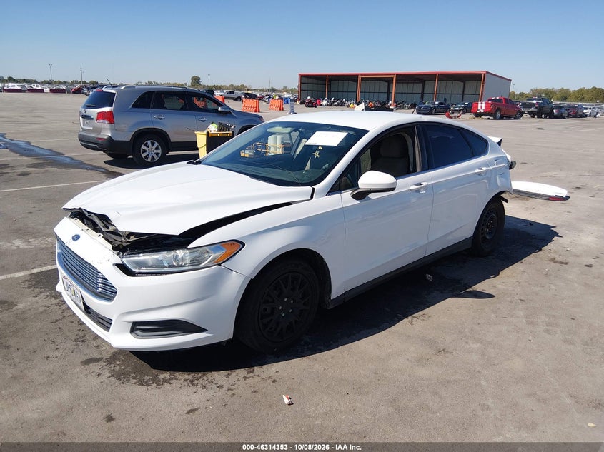 Vin: 1fa6p0g76e5379997, lot: 46814576, ford fusion s 20142