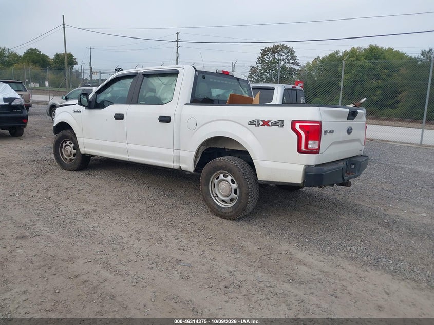 Vin: 1ftew1ef3ffb08013, lot: 46814598, ford f-150 xl 20153
