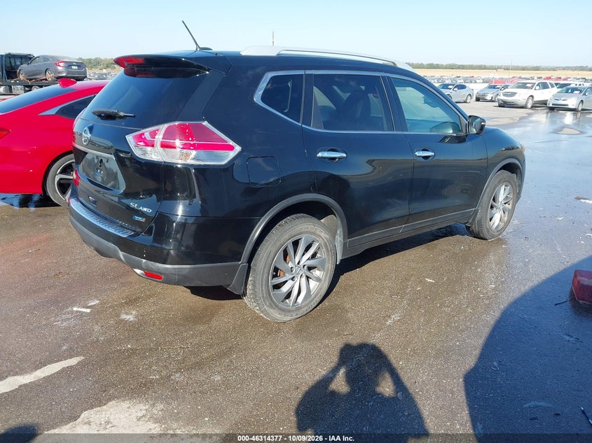 Vin: 5n1at2mv7ec811700, lot: 46814600, nissan rogue sl 20144