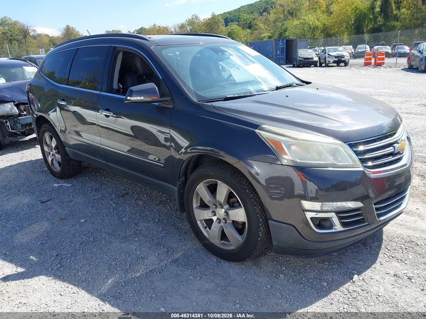Vin: 1gnkvjkd6fj358679, lot: 46814604, chevrolet traverse ltz 20151