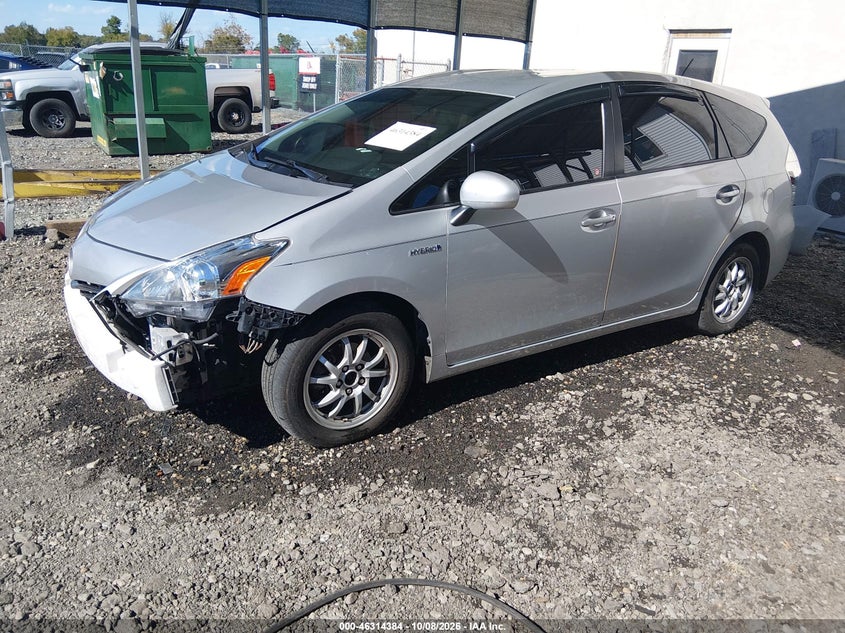 Vin: jtdzn3eu6c3144483, lot: 46814607, toyota prius v three 20122