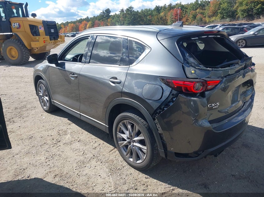 Vin: jm3kfbay4l0860924, lot: 46814624, mazda cx-5 grand touring reserve 20203