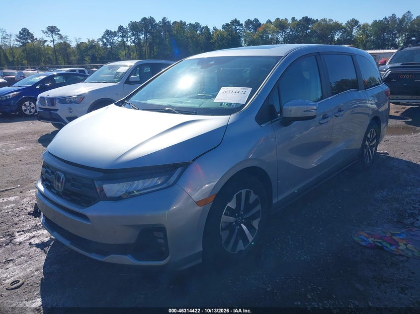 HONDA ODYSSEY 2025 VIN 5FNRL6H61SB056463