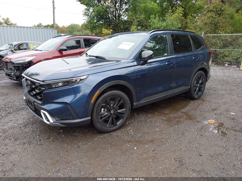 Vin: 7fars6h90te107924, lot: 46814649, honda cr-v hybrid awd sport touring 20262