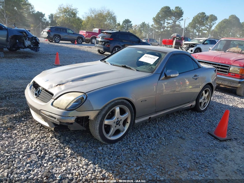 MERCEDES-BENZ SLK 320 2003 VIN WDBKK65F93F293626