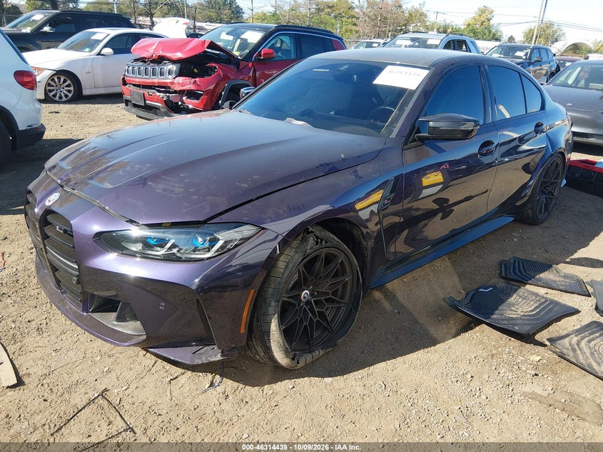 Vin: wbs43ay00pfn44291, lot: 46814662, bmw m3 competition xdrive 20232