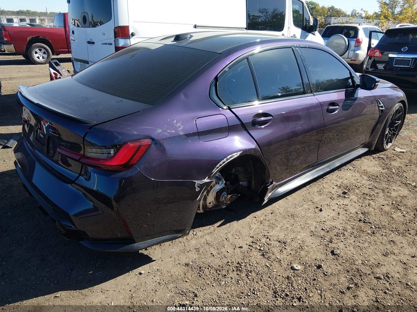 Vin: wbs43ay00pfn44291, lot: 46814662, bmw m3 competition xdrive 20234
