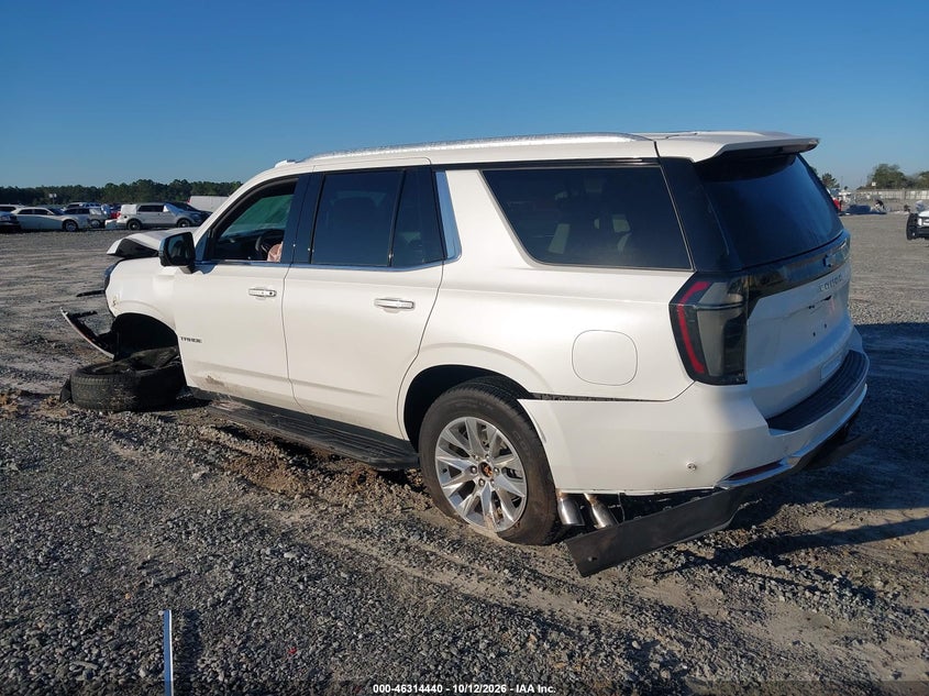 Vin: 1gns5srd4sr112091, lot: 46814663, chevrolet tahoe 2wd premier 20253