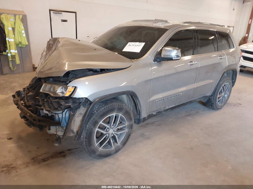 Vin: 1c4rjfbg0jc446392, lot: 46814665, jeep grand cherokee limited 4x4 20182