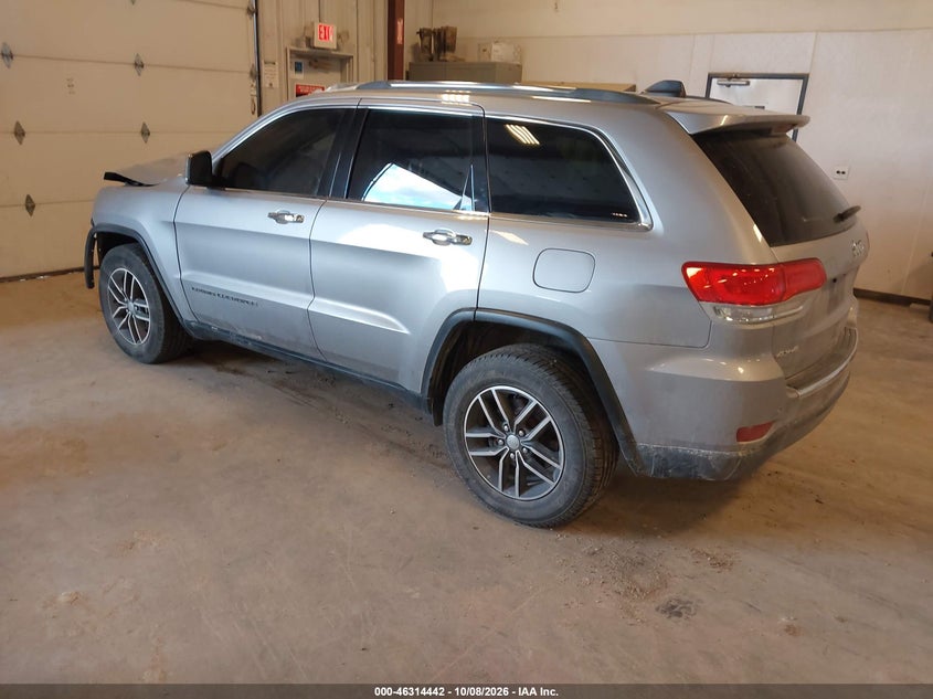 Vin: 1c4rjfbg0jc446392, lot: 46814665, jeep grand cherokee limited 4x4 20183