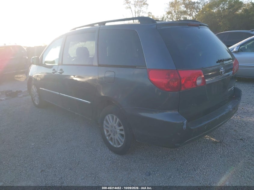 TOYOTA SIENNA 2008 VIN 5TDBK22C68S010157