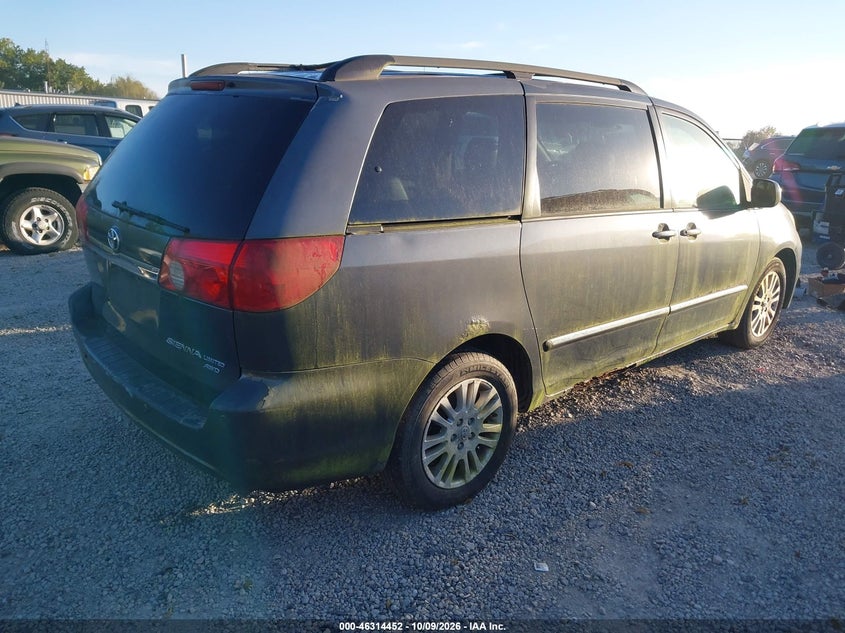 TOYOTA SIENNA 2008 VIN 5TDBK22C68S010157