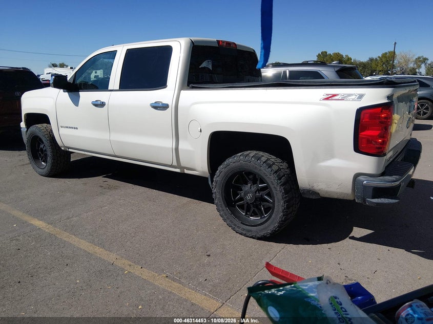 Vin: 3gcukrec5eg505005, lot: 46814676, chevrolet silverado 1500 2lt 20143