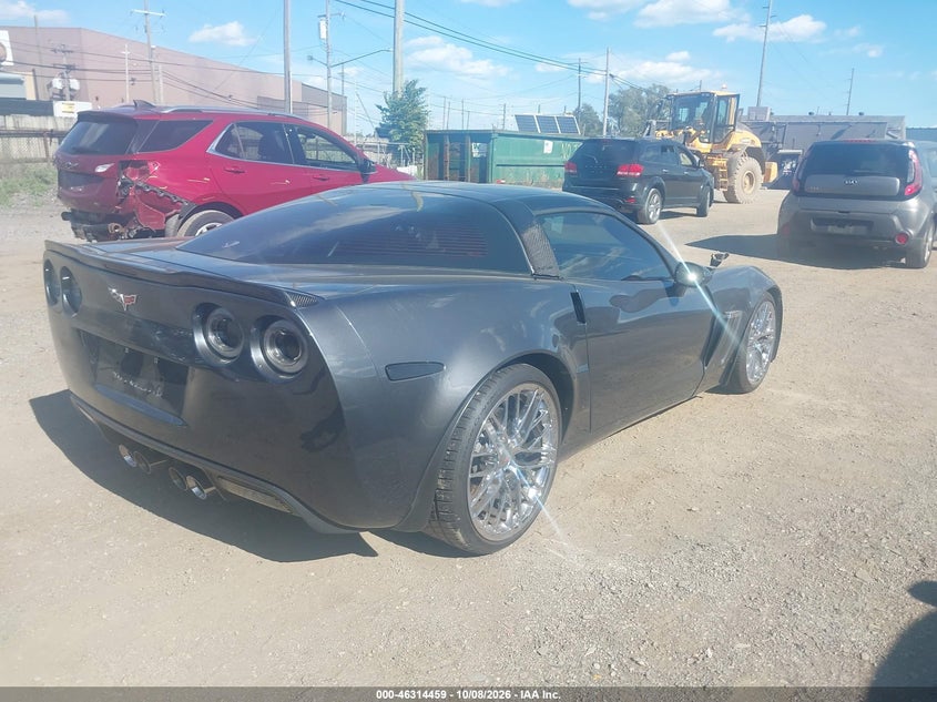 Vin: 1g1yx2dw1d5108430, lot: 46814682, chevrolet corvette grand sport 20134