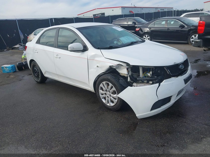 Vin: knafu4a23a5843259, lot: 46814689, kia forte ex 20101