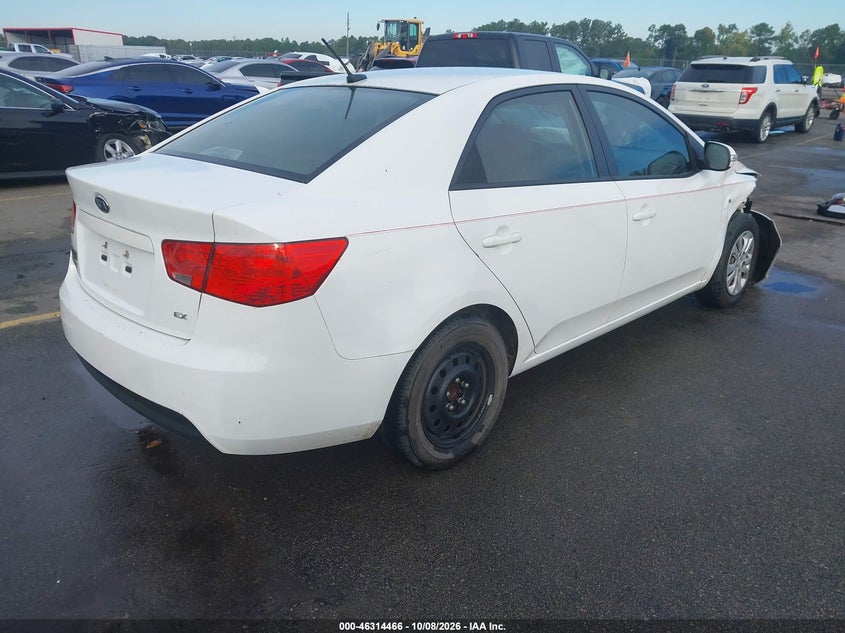 Vin: knafu4a23a5843259, lot: 46814689, kia forte ex 20104