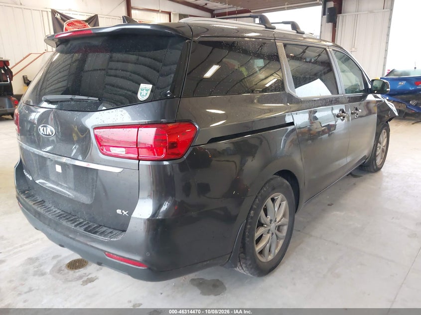 Vin: kndmb5c11l6647585, lot: 46814693, kia sedona ex 20204