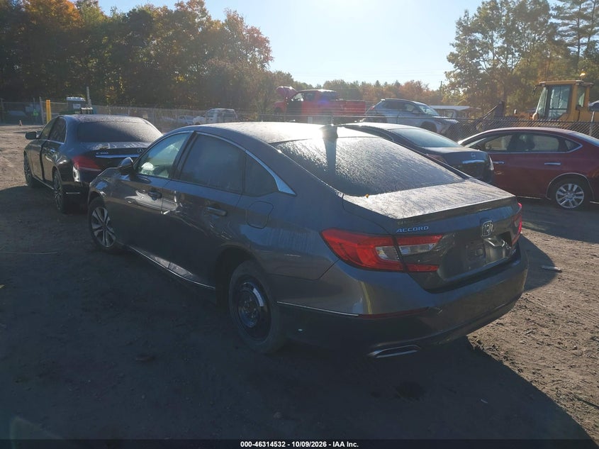 Vin: 1hgcv2f61ja004089, lot: 46814755, honda accord ex-l 2.0t 20183