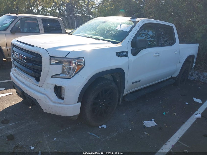 Vin: 3gtu9ced2lg365137, lot: 46814781, gmc sierra 1500 4wd  short box elevation 20202