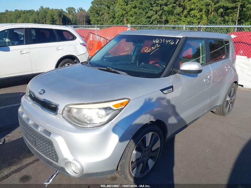 Vin: kndjx3a51f7755590, lot: 46814790, kia soul ! 20152