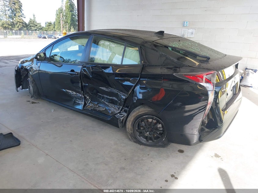 Vin: jtdkbrfu4g3517442, lot: 46814793, toyota prius two 20163