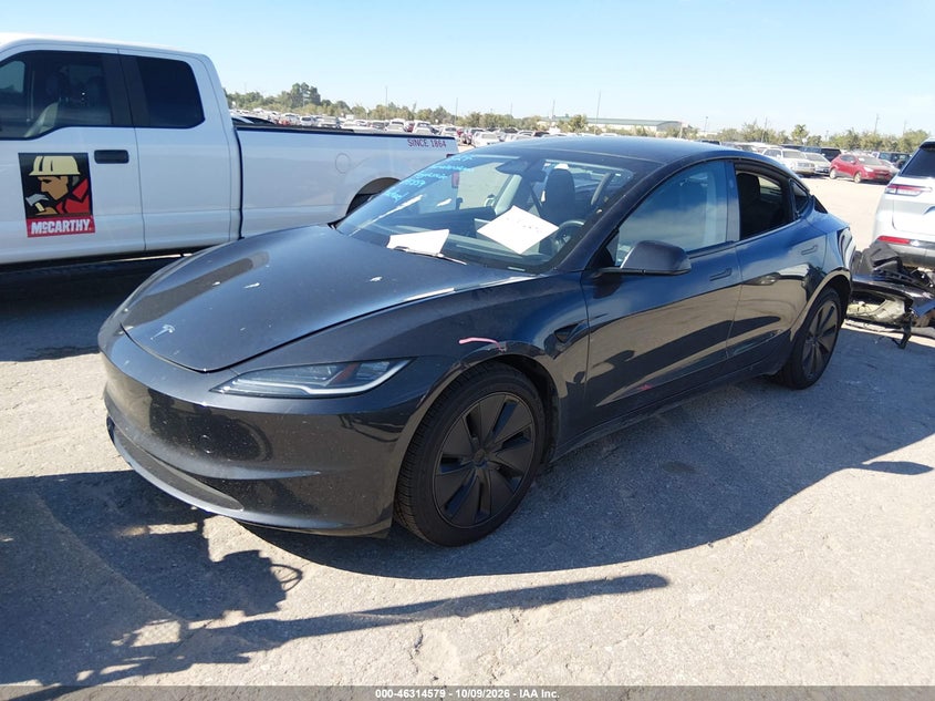 Vin: 5yj3e1eb7rf845859, lot: 46814803, tesla model 3 long range dual motor all-wheel drive 20242