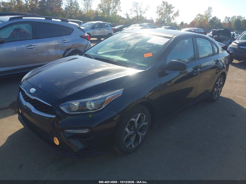 Vin: 3kpf24ad8me381137, lot: 46814808, kia forte lxs 20212