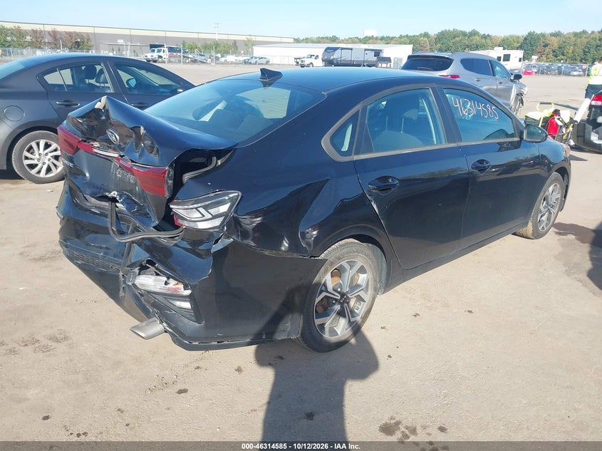 Vin: 3kpf24ad8me381137, lot: 46814808, kia forte lxs 20214