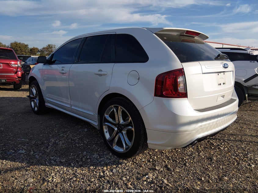 Vin: 2fmdk3ak6bbb38961, lot: 46814873, ford edge sport 20113