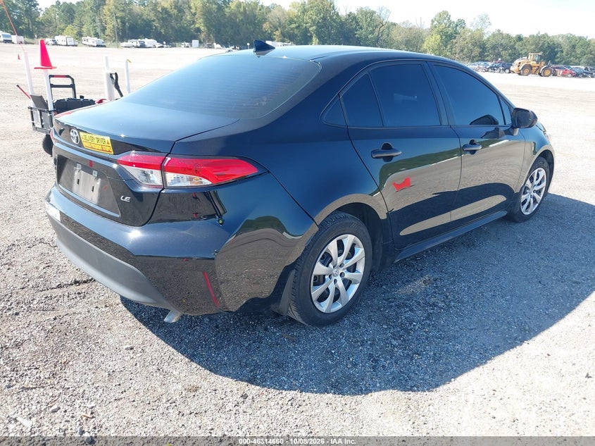 Vin: 5yfb4mde0tp398752, lot: 46814883, toyota corolla le 20264