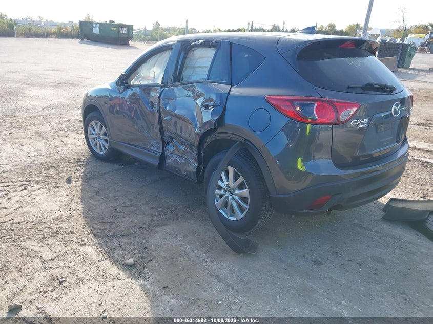 Vin: jm3ke4cy5g0826511, lot: 46814905, mazda cx-5 touring 20163