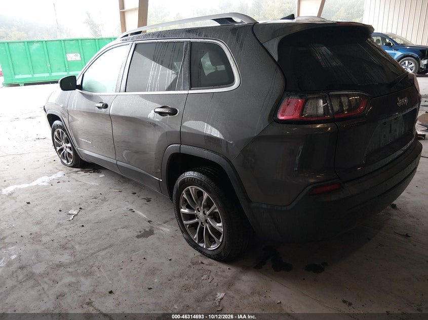 Vin: 1c4pjllb6kd318680, lot: 46814916, jeep cherokee latitude plus fwd 20193