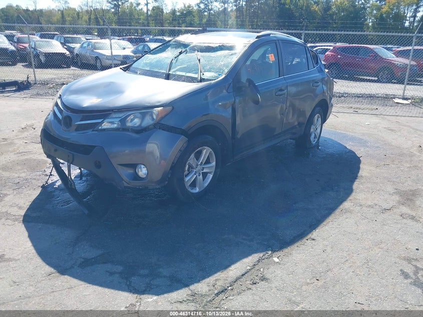 Vin: jtmrfrev9ed049096, lot: 46814939, toyota rav4 xle 20142