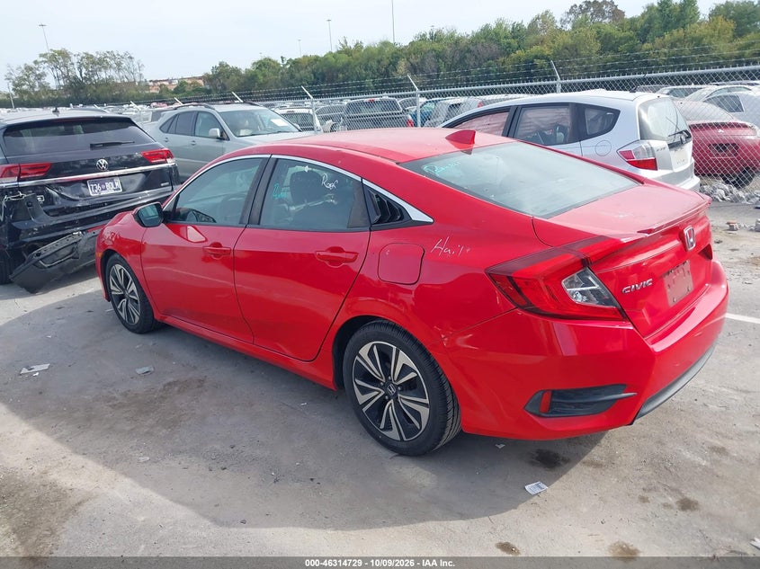 Vin: 2hgfc1f44gh657991, lot: 46814952, honda civic ex-t 20163
