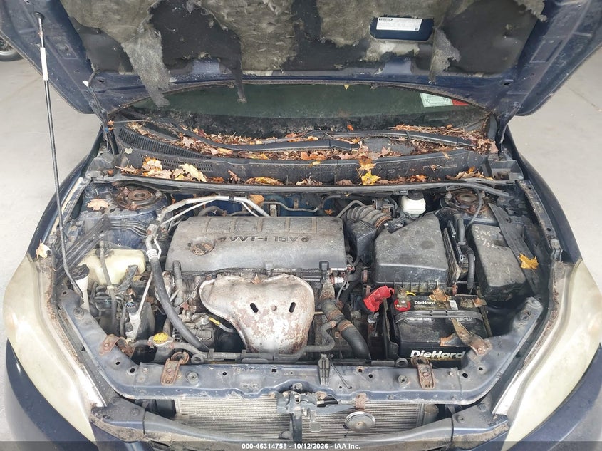 TOYOTA MATRIX 2010 VIN 2T1LE4EE5AC018463