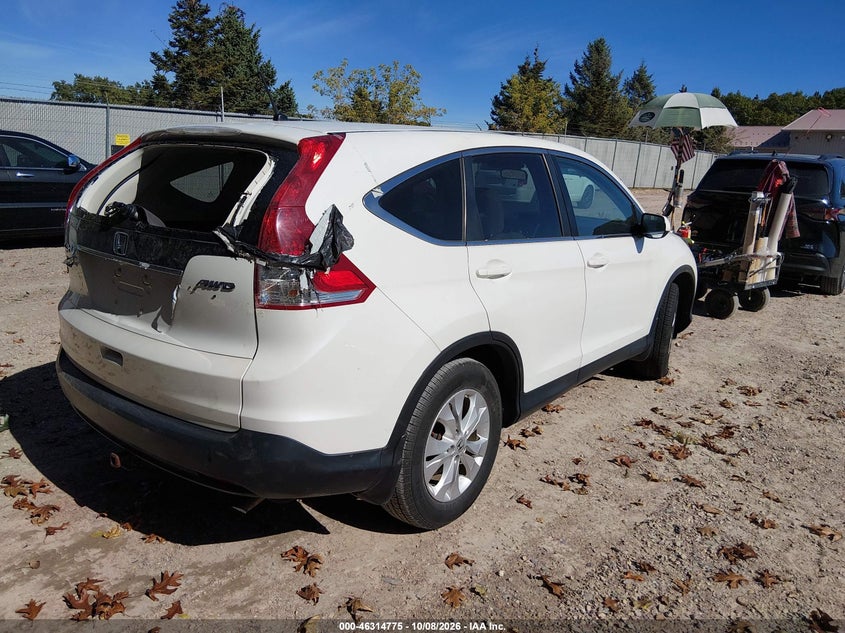 Vin: 5j6rm4h56dl024272, lot: 46814998, honda cr-v ex 20134