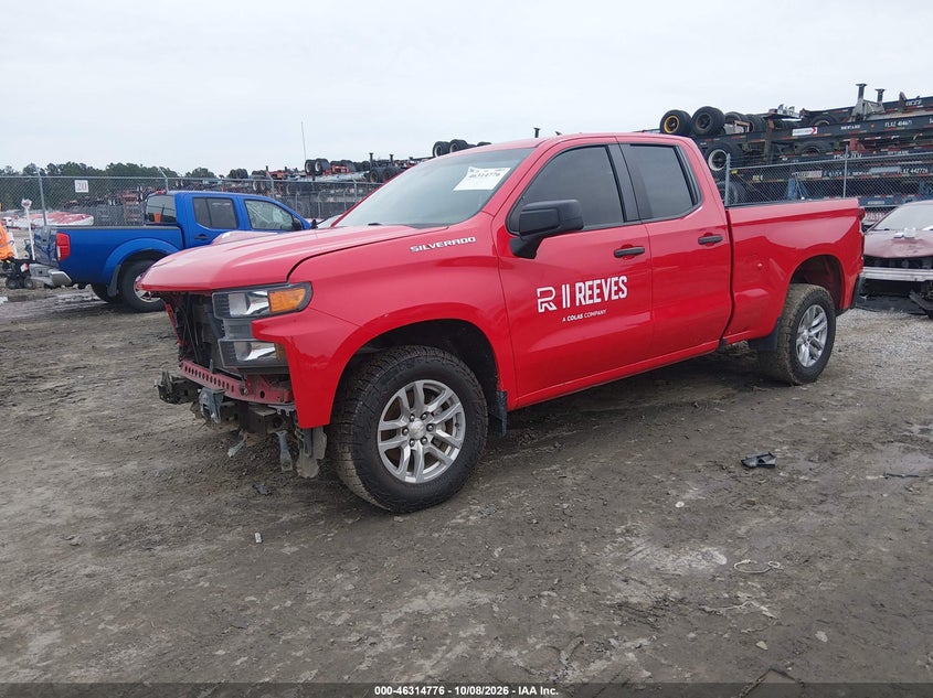 Vin: 1gcrwaef6mz118273, lot: 46814999, chevrolet silverado 1500 2wd  standard bed wt 20212
