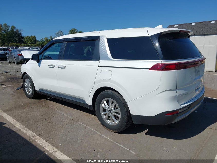 Vin: kndnb4h37p6255869, lot: 46815034, kia carnival mpv lx seat package 20233