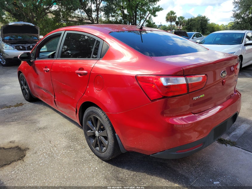 Vin: knadn4a33e6356821, lot: 46815093, kia rio ex 20143